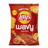 Lays Wavy Texas Bbq Chips 70g